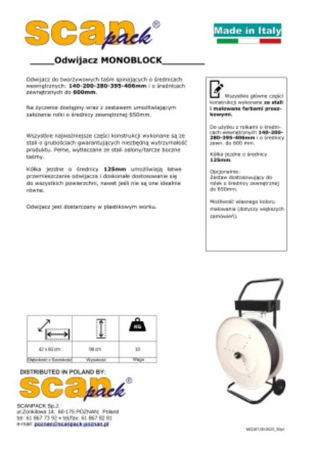 Pobierz folder Odwijacz MONOBLOCK