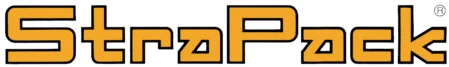 Logo StraPack – producent maszyn spinających