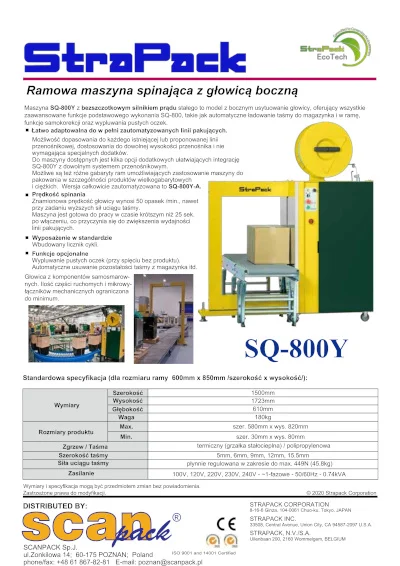 Folder Scanpack - Pochłaniacze wilgoci