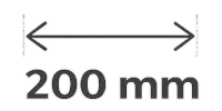 200 mm